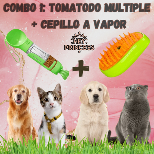 COMBO 1: CEPILLO A VAPOR + TOMATODO MULTIPLE